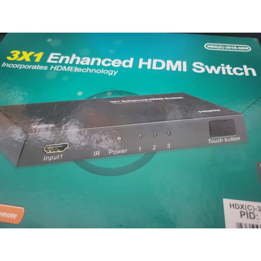 Enhanced HDMI Switch HDX(C)-301E 3x1 *New Unused* - Picture 5 of 5
